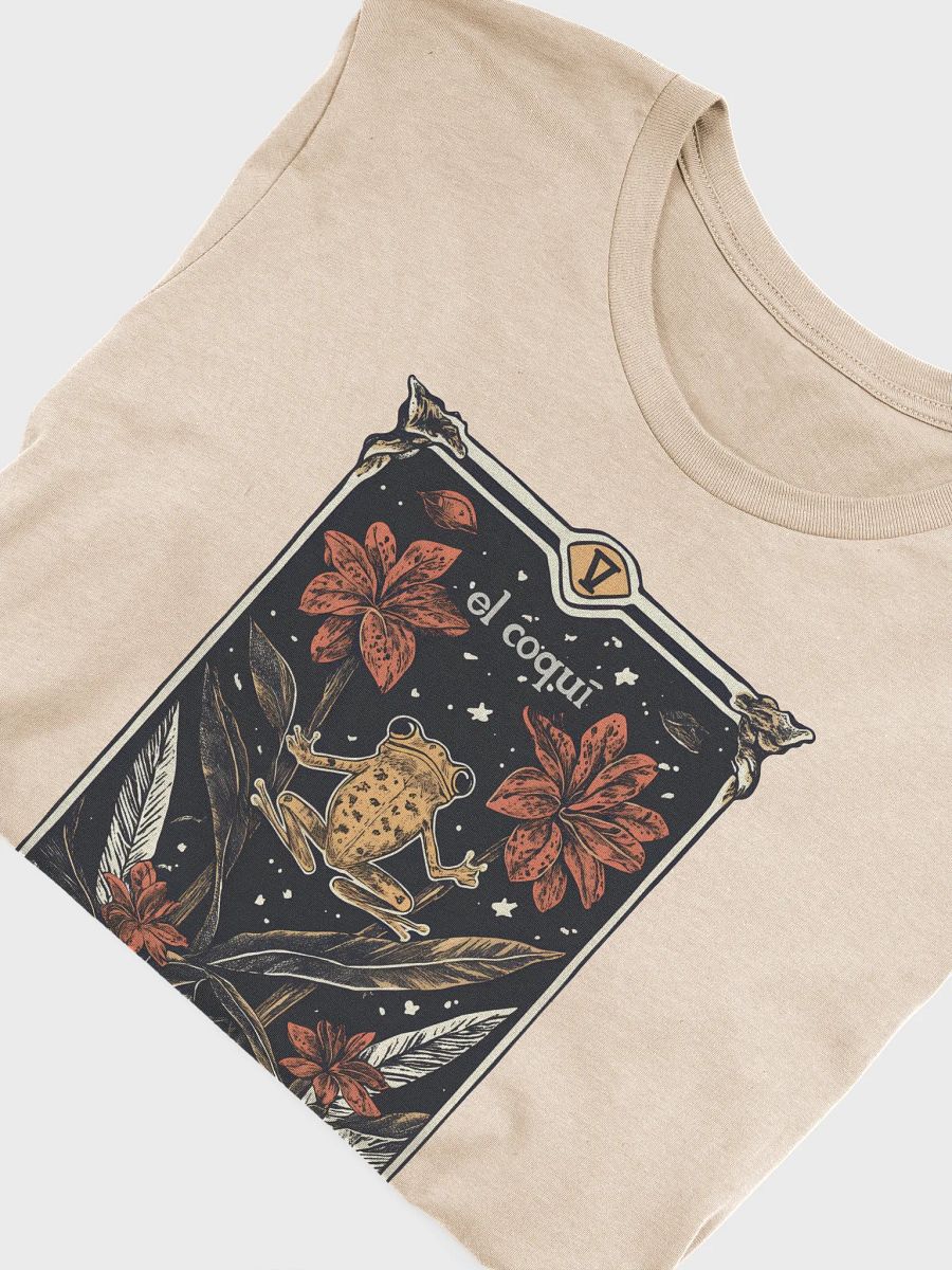 El Coquí Carta Tarot Camiseta Unisex product image (3)
