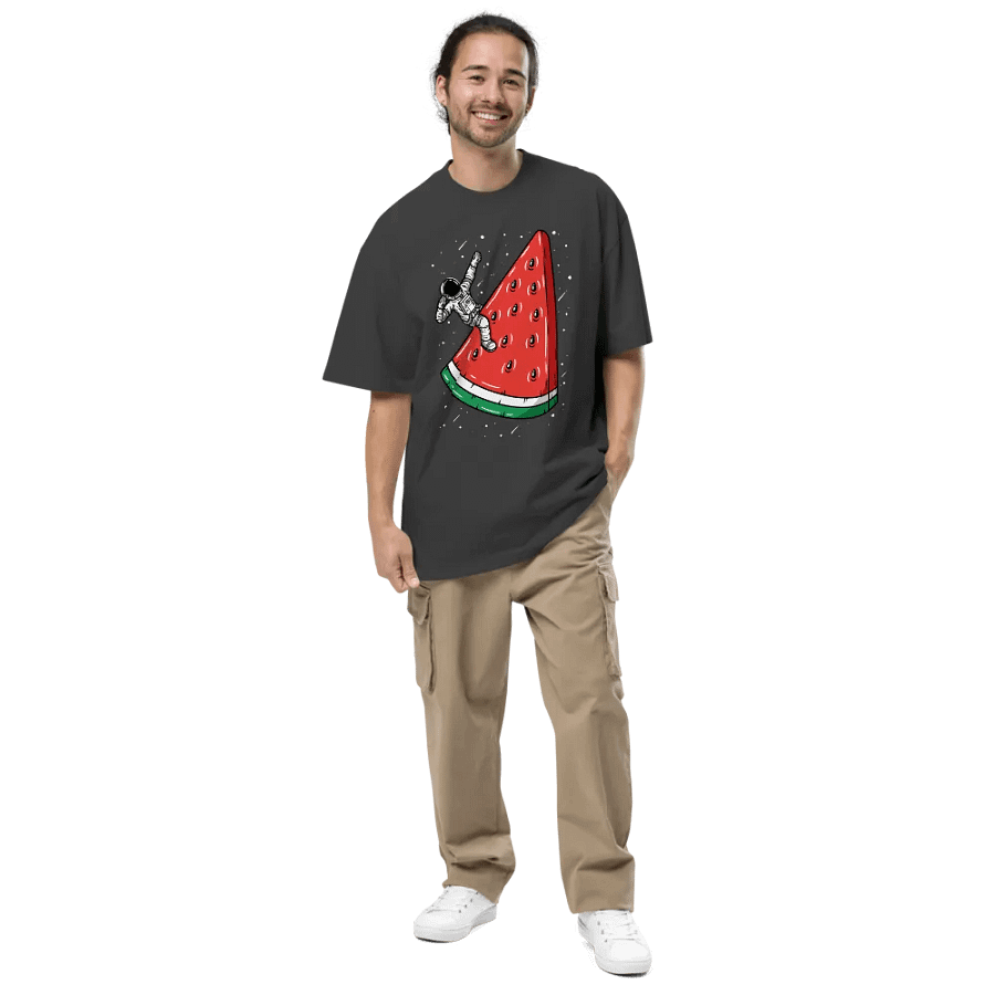 Watermelon Astronaut - Oversized Tee product image (5)