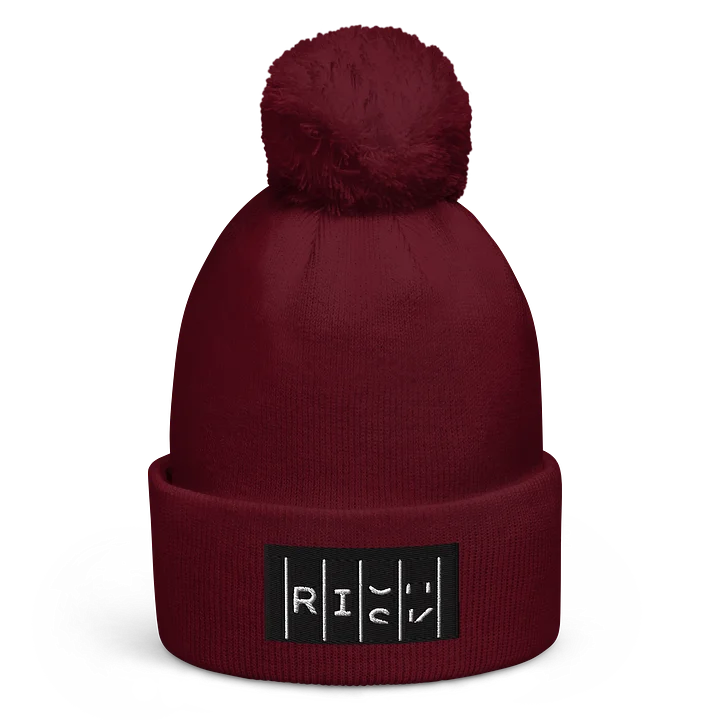 rich - RISK Divided Pom-Pom Beanie product image (2)