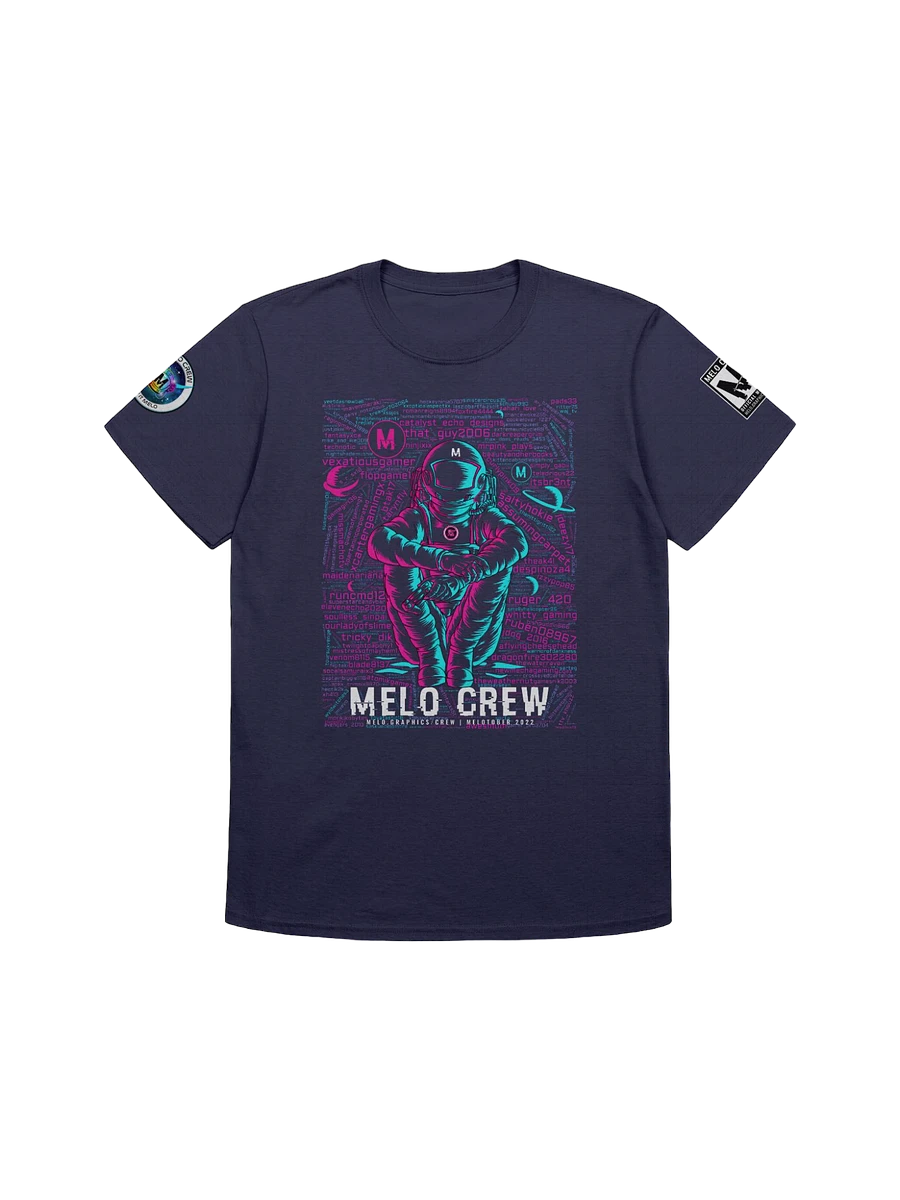 [MELOtober 22 Edition] #MeloCrew Founders - Personalized T-Shirt + BONUS | #MadeByMELO product image (7)