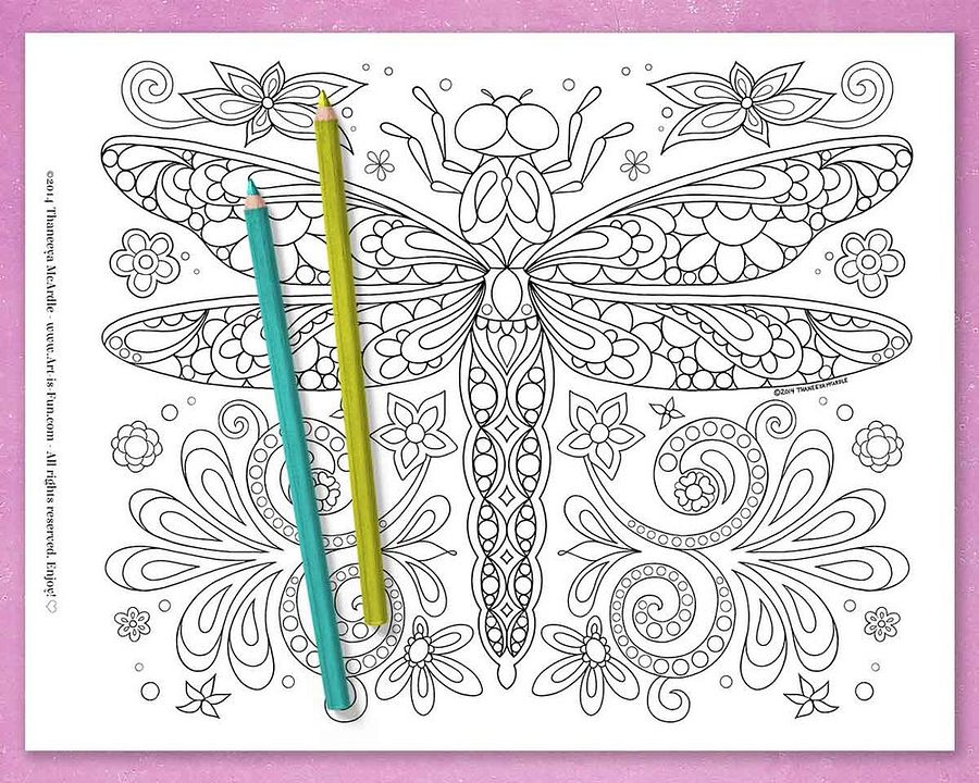 Groovy Animals Coloring Pages product image (11)