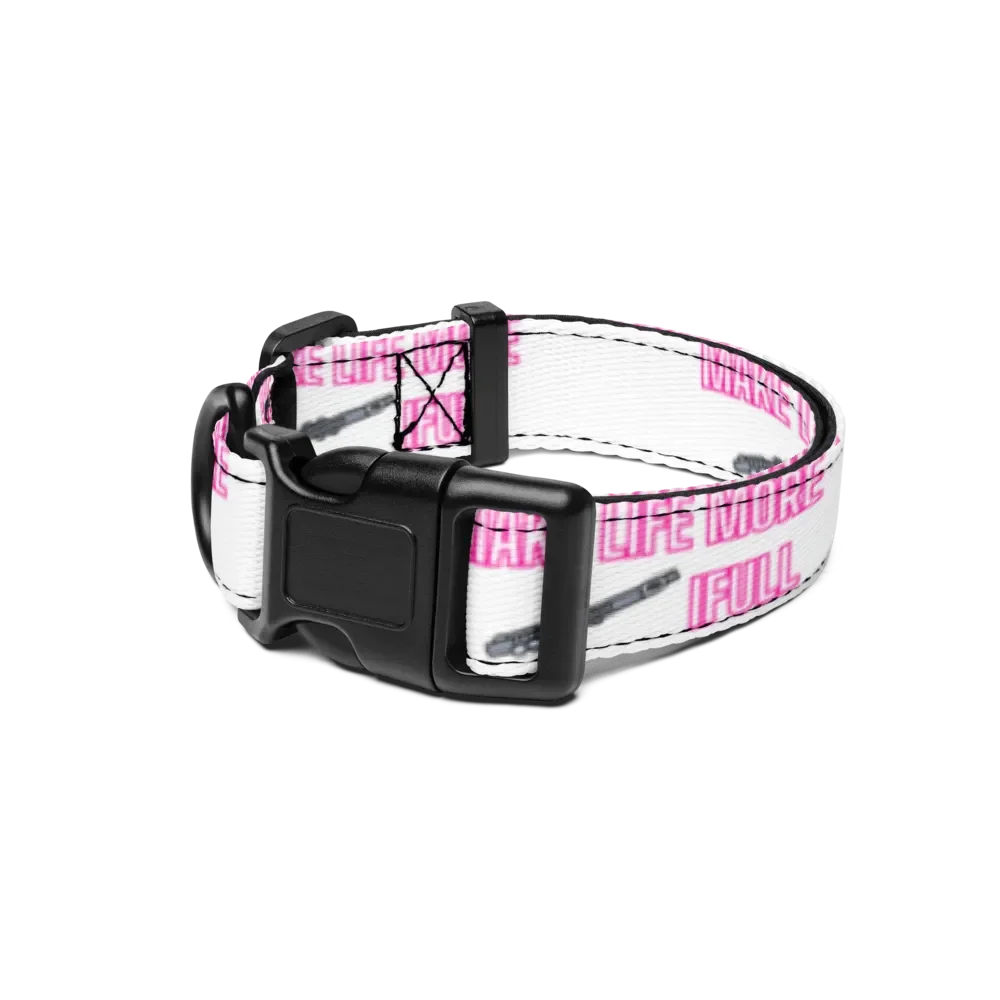 Make Life More Flutifull Pet Collar product image (1)
