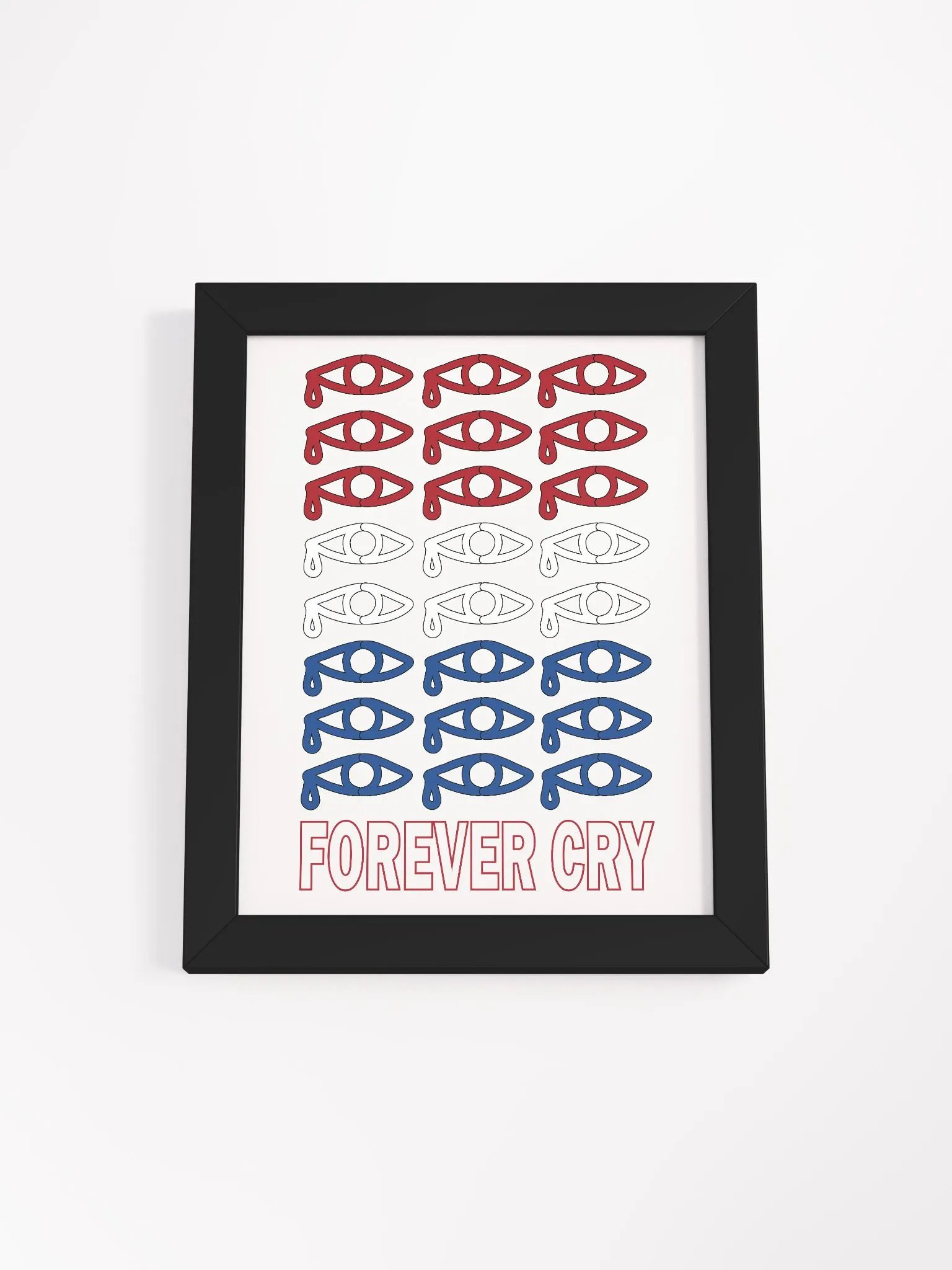 Netherlands - Forever Cry - Framed High-Quality Matte Poster product image (2)