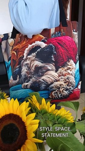 🐾 Your pet. Your tote. Your story printed in bold! 🐶😸🐴

Turn your furry friend into wearable art with this vibrant all-over p...