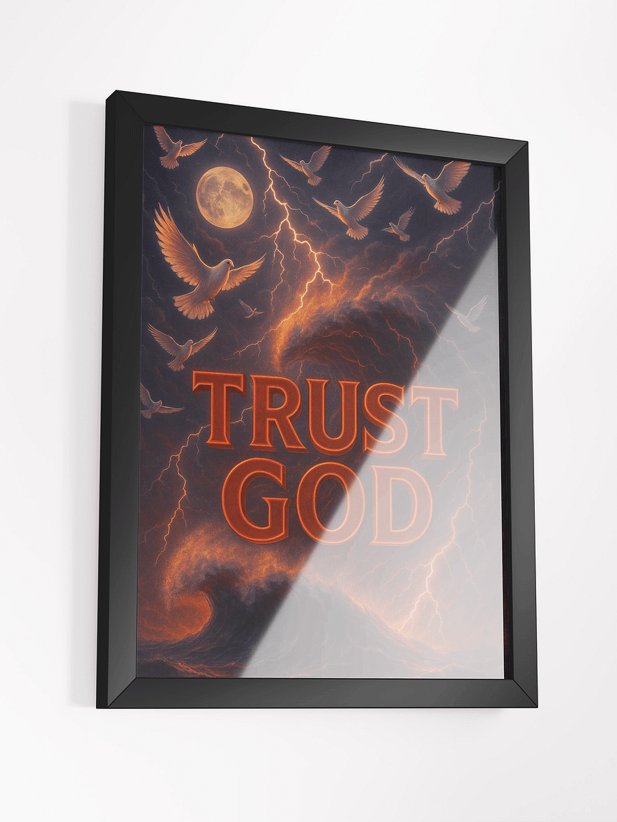 TRUST GOD – Heaven and Storm Wall Art product image (7)