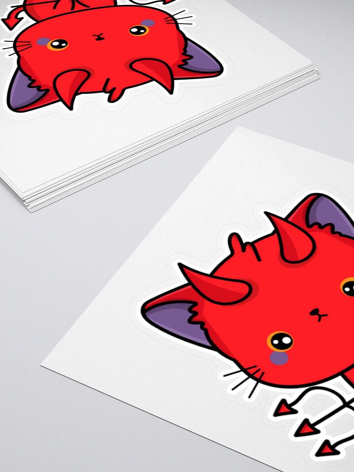 Purr Evil Sticker product image (2)