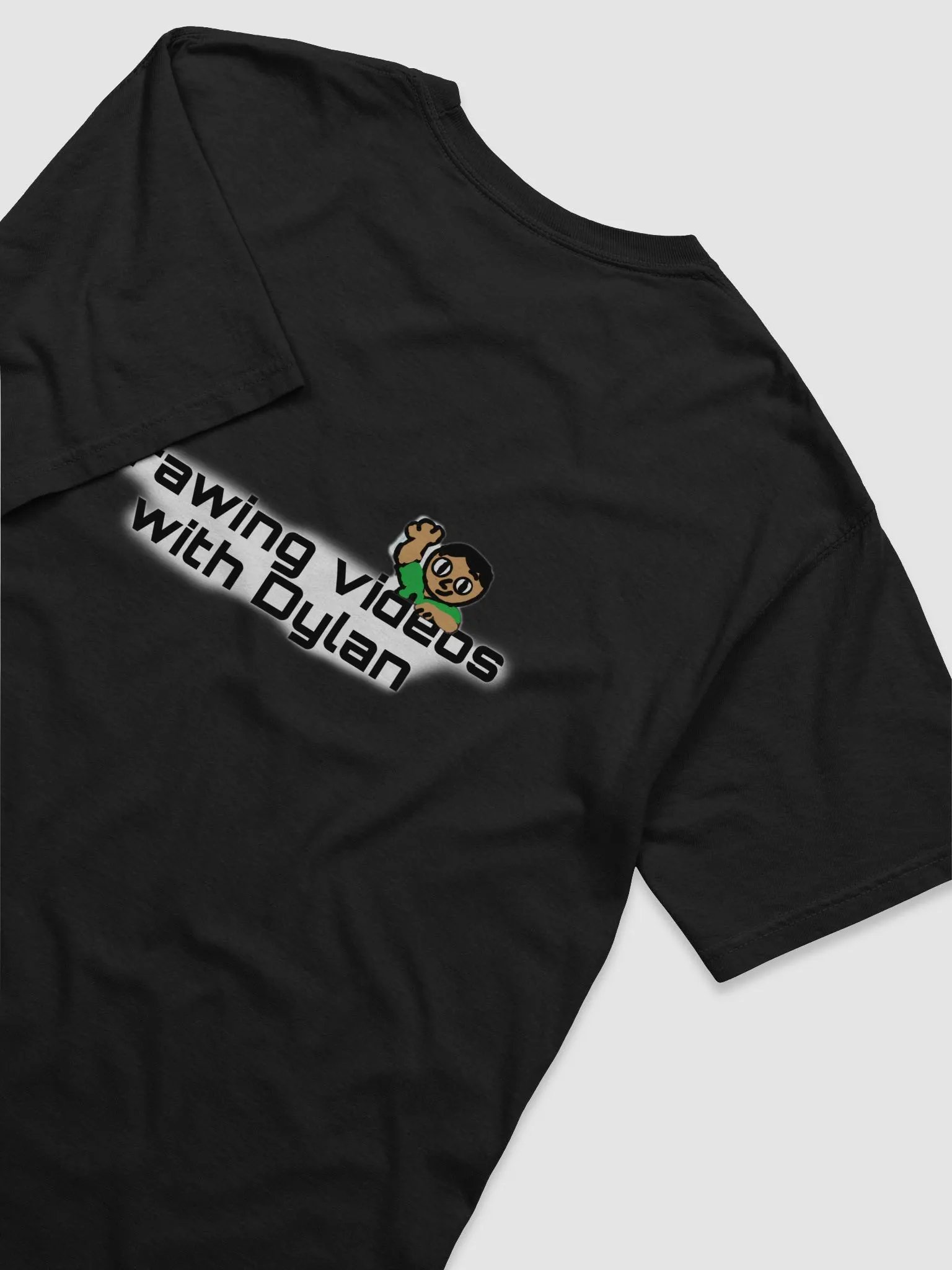 drawing videos with Dylan YouTube logo shirt product image (4)