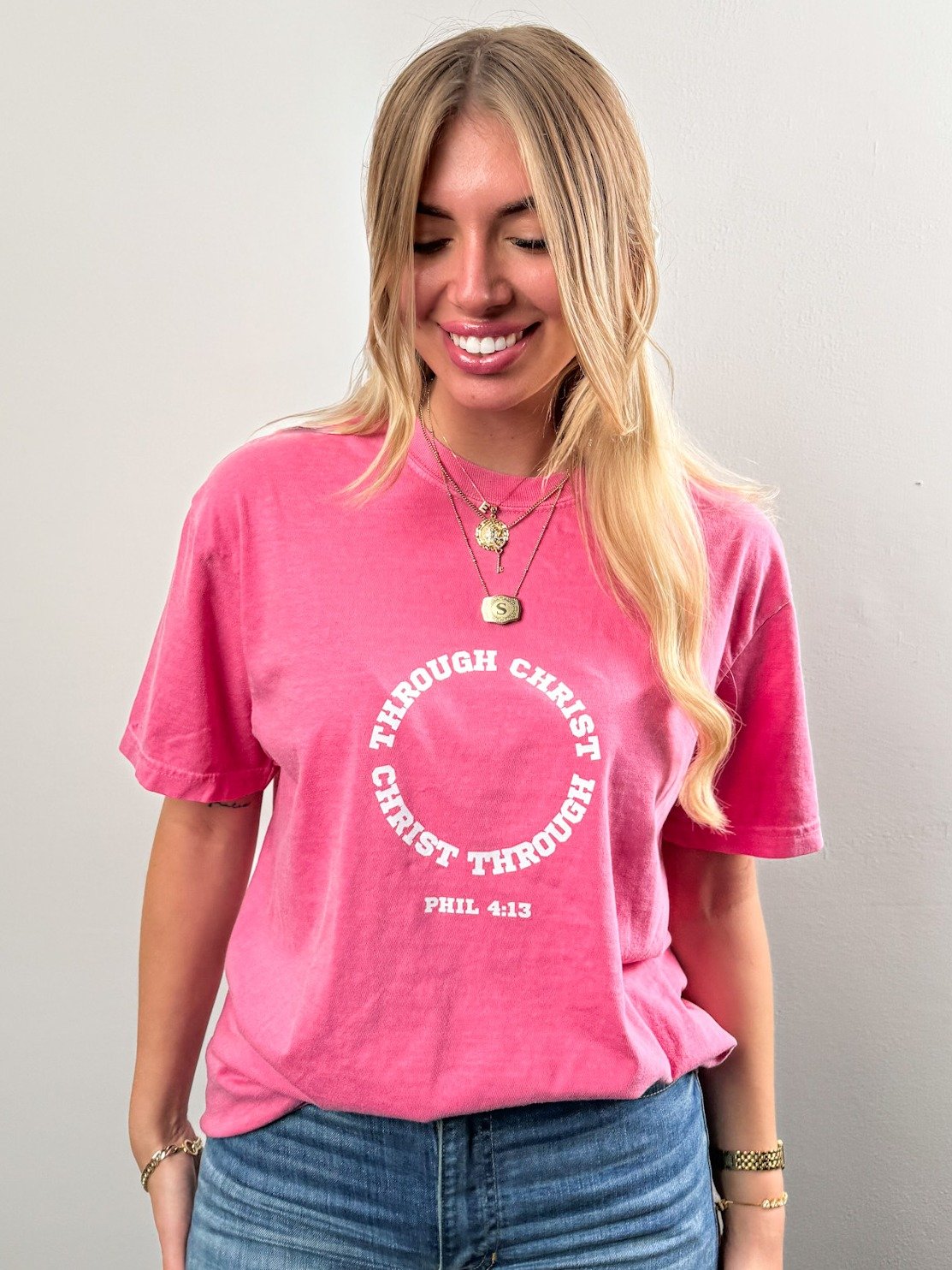 Through Christ Full Circle Tee product image (1)