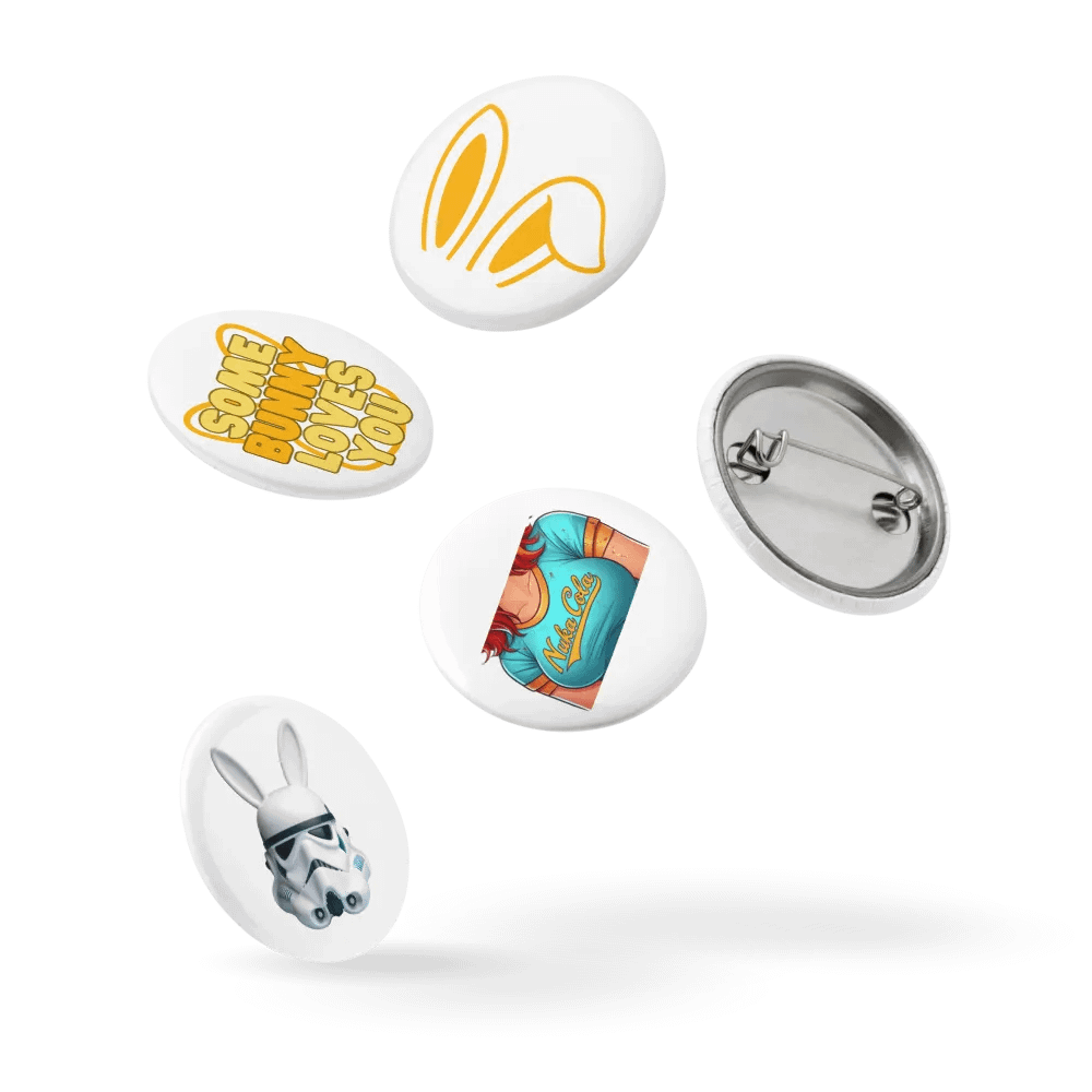 beskarbunny 5 Button Badge Set product image (14)