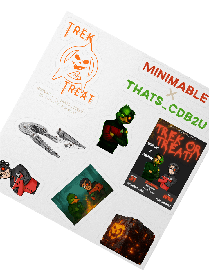 Trek or Treat 2025 - Sticker pack product image (2)