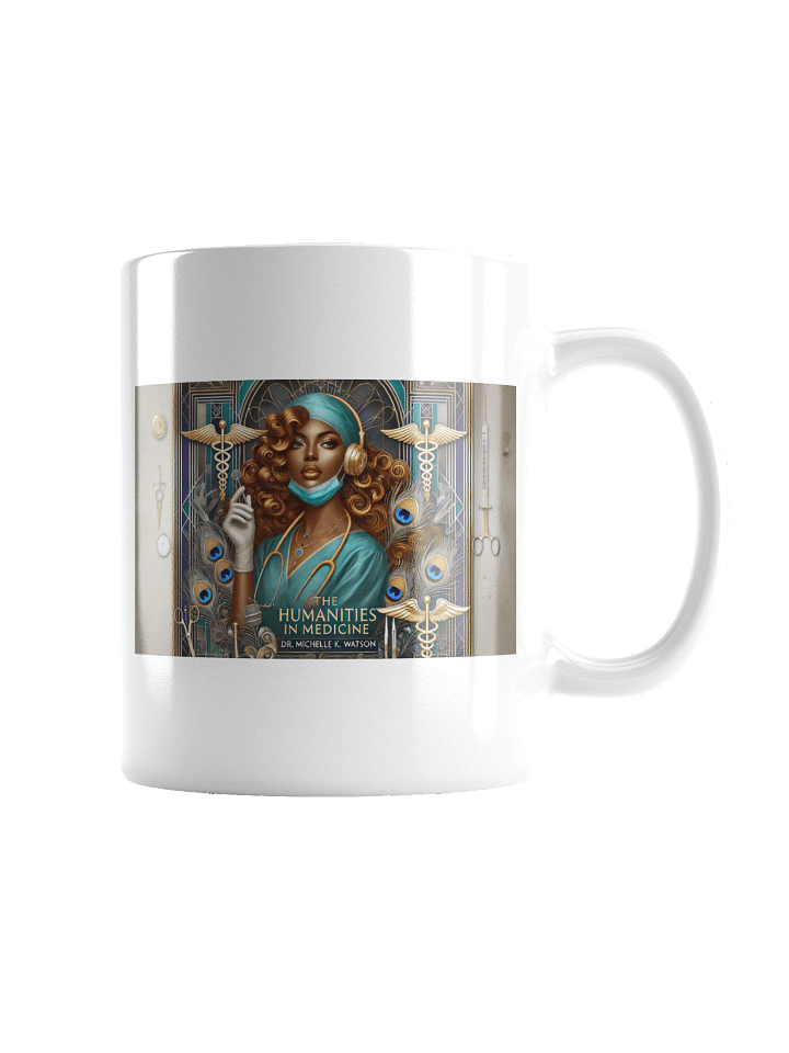Humanities In Medicine Superstar Surgeon Teal Ceramic Mug product image (2)