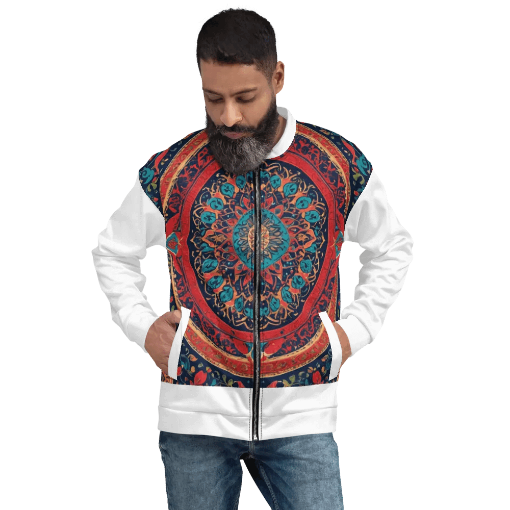 Jacket with Persian Carpet Design Mix of Beautiful Colors product image (9)
