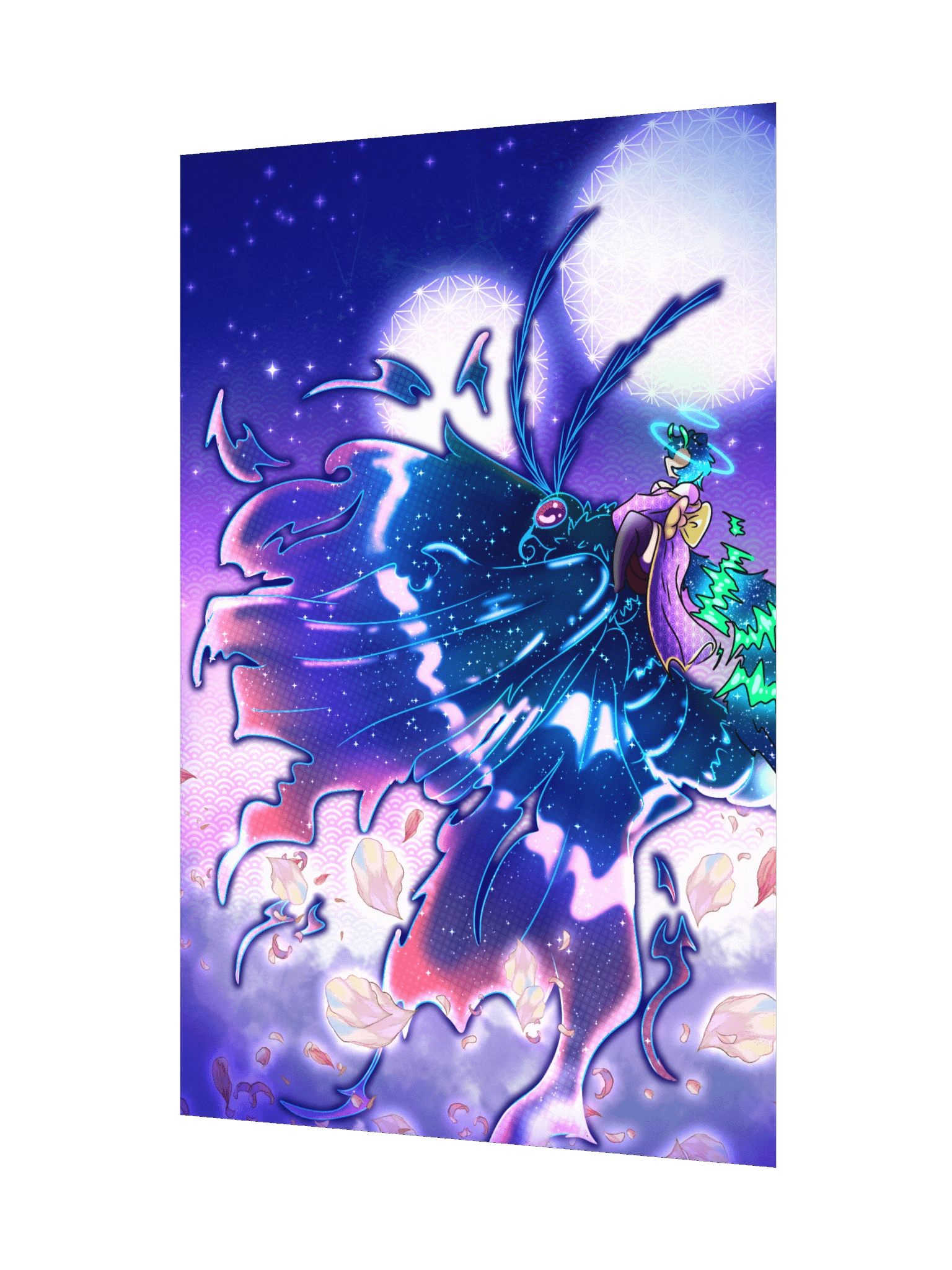 Moonlit messenger poster 12x18 product image (3)