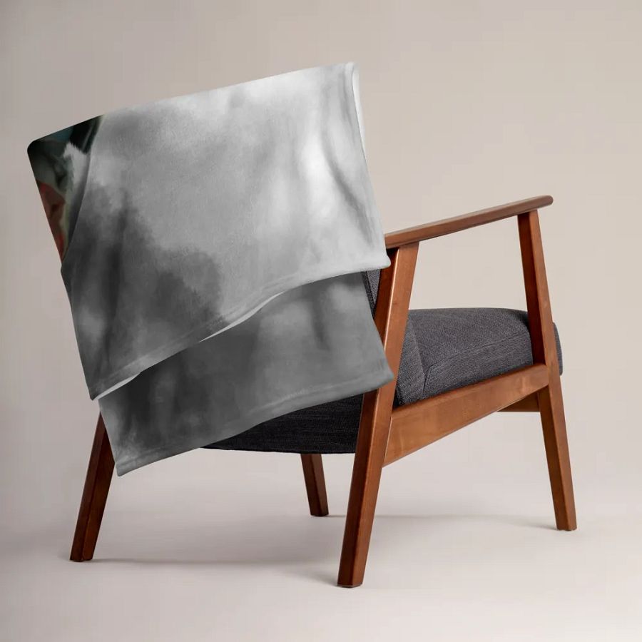Power Armor Smokey Cloud Throw Blanket product image (3)