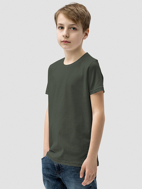 Photo showing Bella+Canvas Youth Short Sleeve T-Shirt