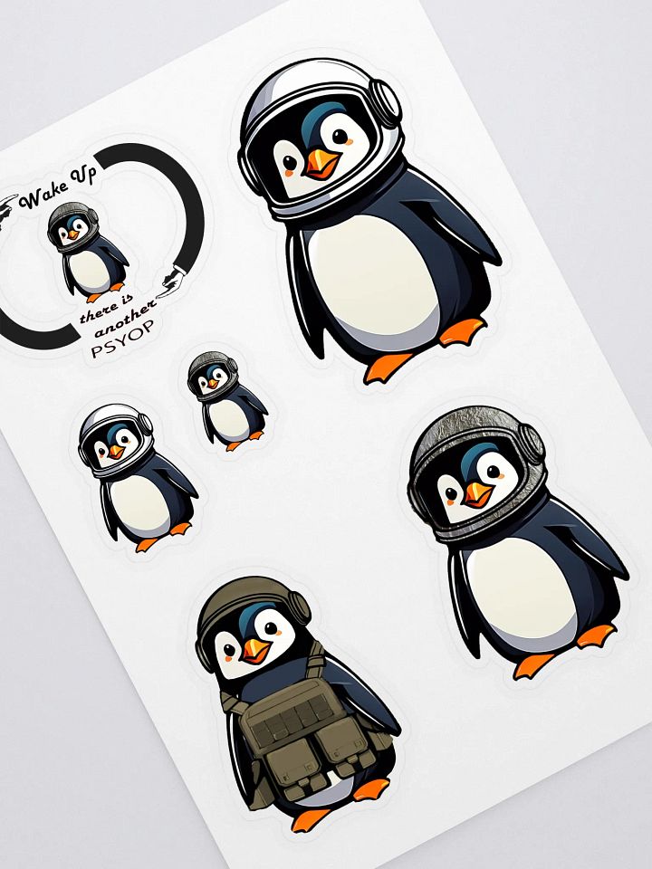Penguin Sticker set product image (1)