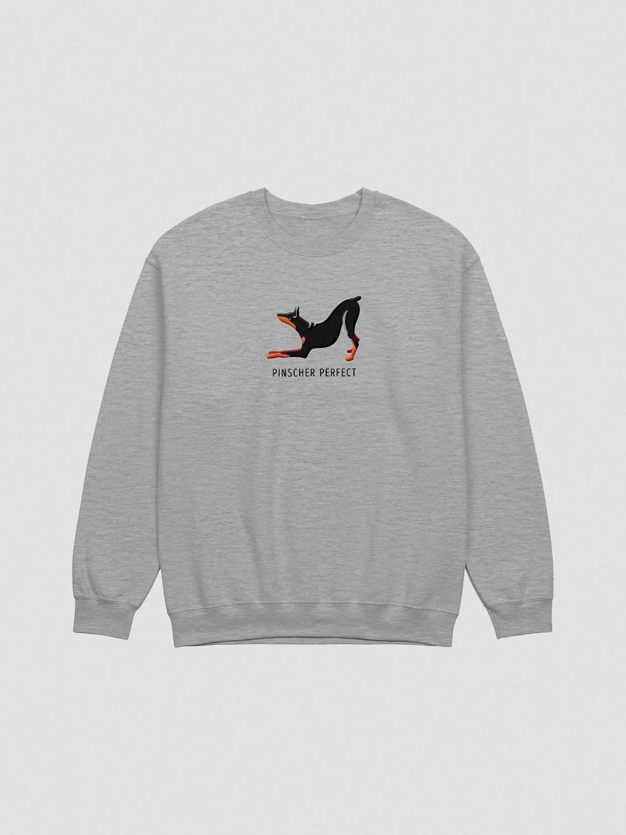 Pinscher Perfect Sweatshirt (Embroidered) of a Doberman Pinscher product image (4)