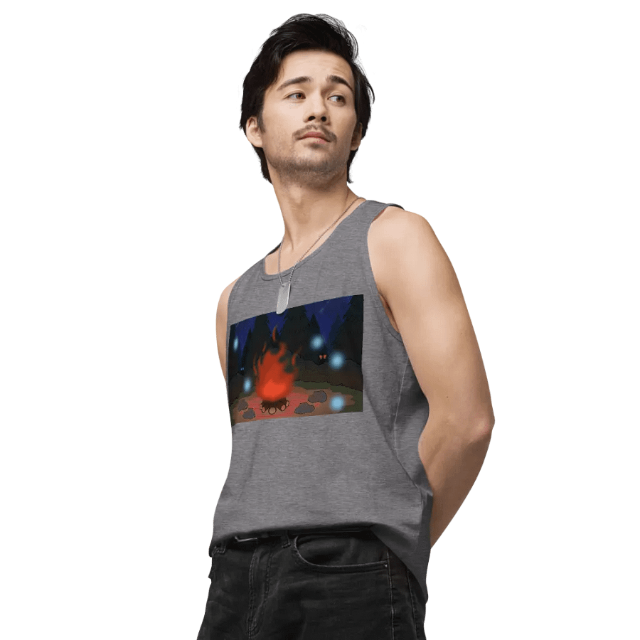 Men's Premium Tank Top - Cryptid Summoning Circle - Full product image (4)
