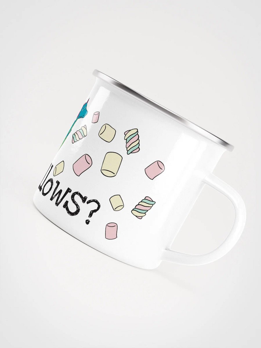Will there be... Marshmallows? Enamel mug product image (5)