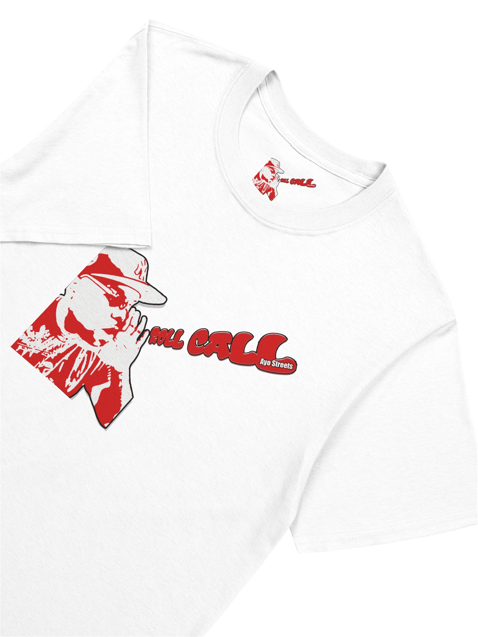 Roll Call White & Red T-Shirt product image (7)