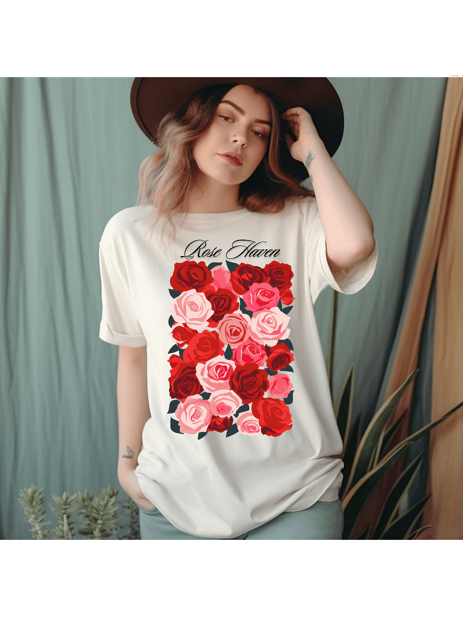 Rose Haven Dream T-Shirt product image (1)