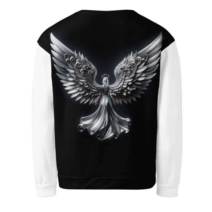 A Silver Angel and Cross - Unisex Sweatshirt #8 product image (2)