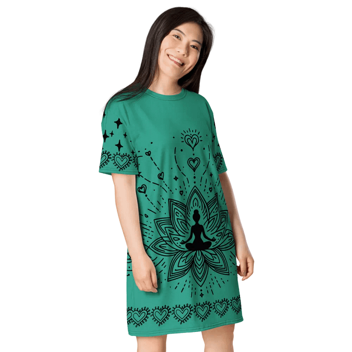 Seagreen Lotus Dress product image (1)
