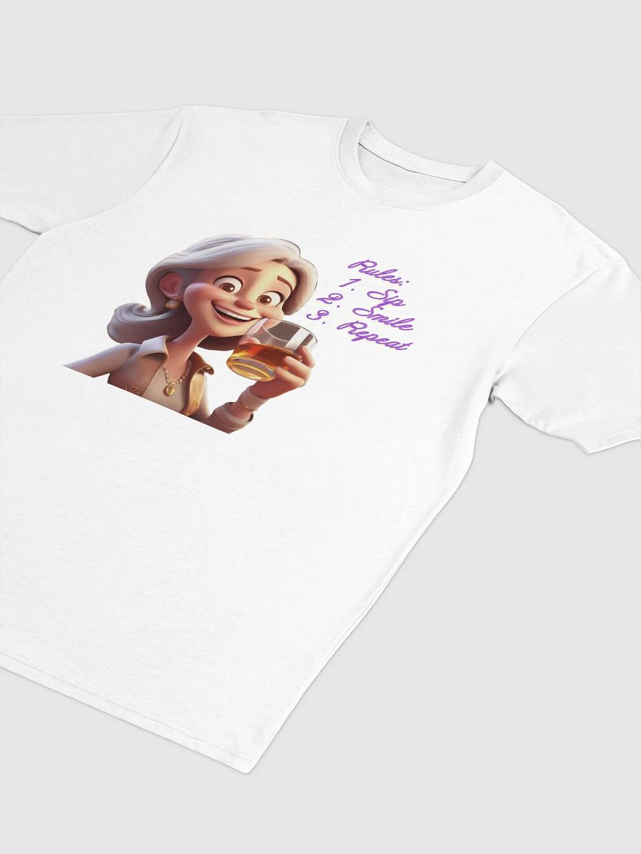 Rules are Sip, Smile & Repeat - TShirt product image (28)
