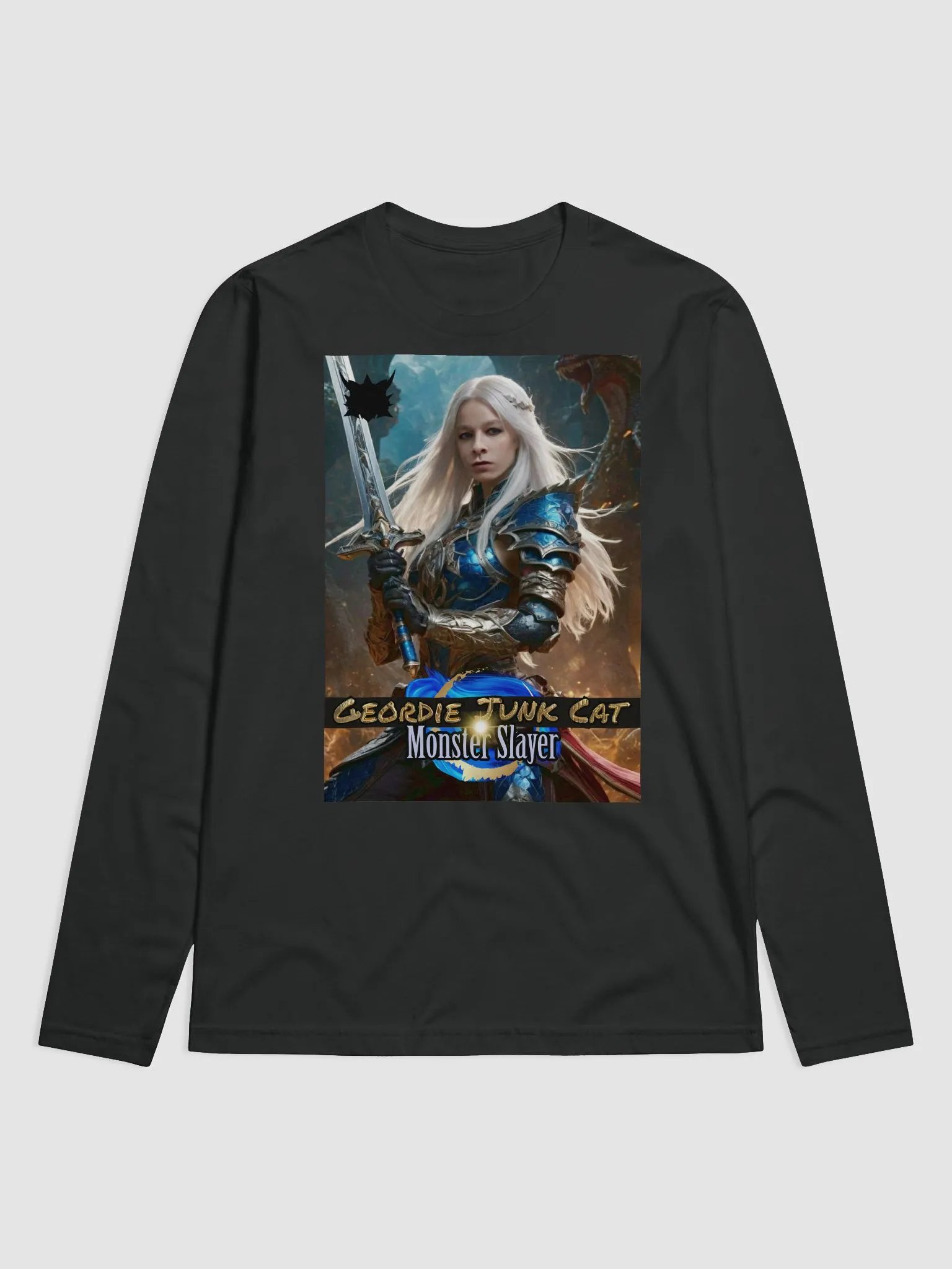 MONSTER SLAYER ONE Long Sleeved Tee (US SHIPPING) product image (1)