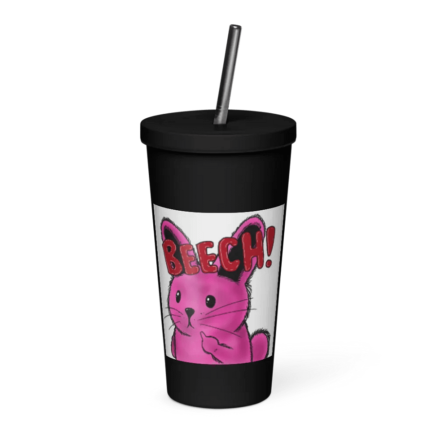 LadyBunnnyLegacy Insulated Tumbler w/ Straw product image (1)