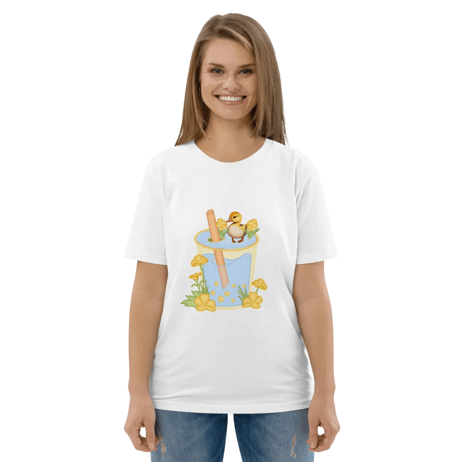 Ducky Boba Tea Shirt product image (5)