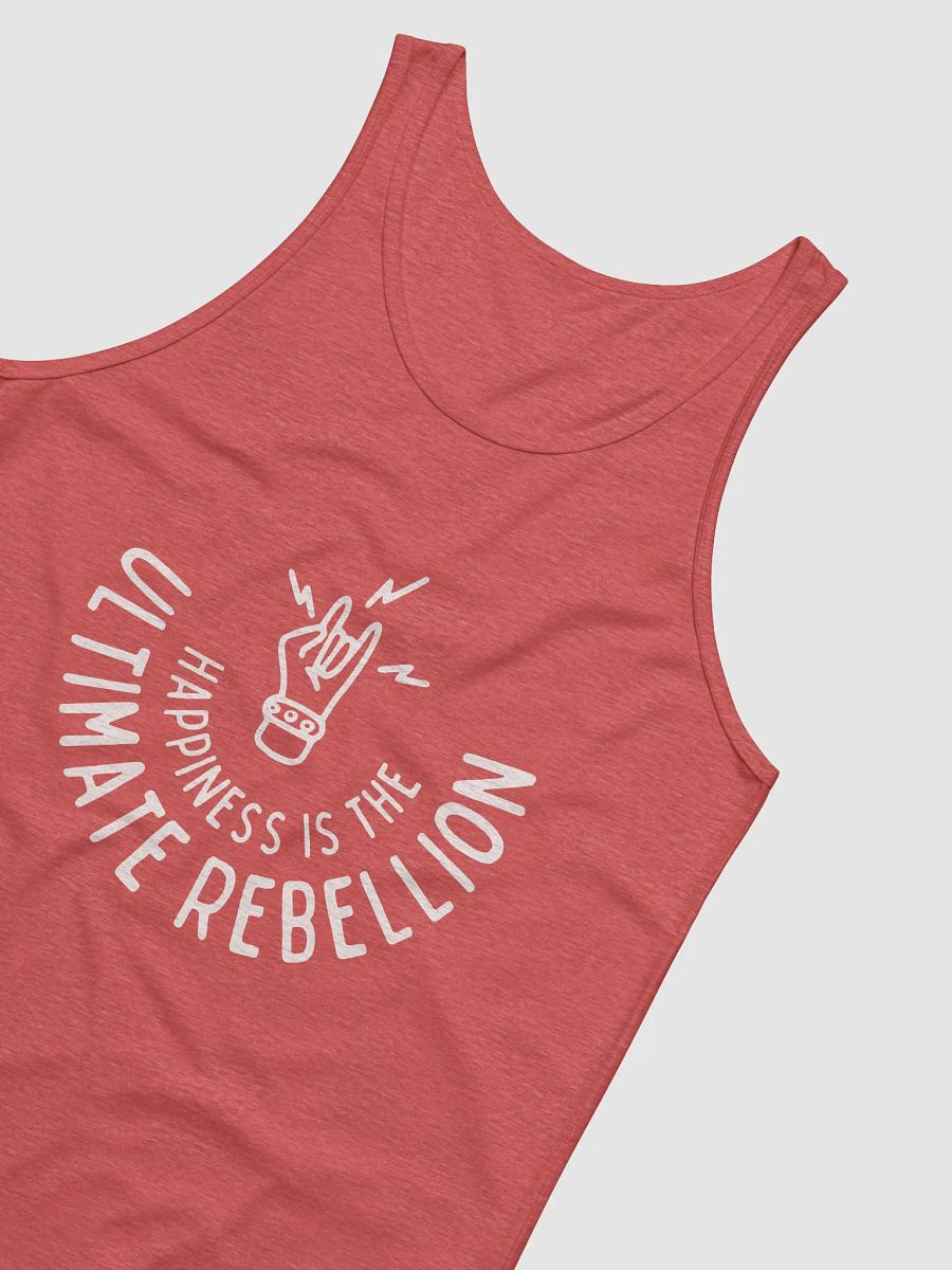 Happiness is the Ultimate Rebellion Rock On Tank product image (1)