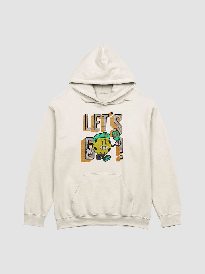 Lets Go Pickleball Mascot Adventure Ready Hoodie product image (17)