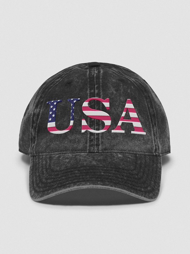 Otto Vintage Wash Dad Hat-USA product image (1)