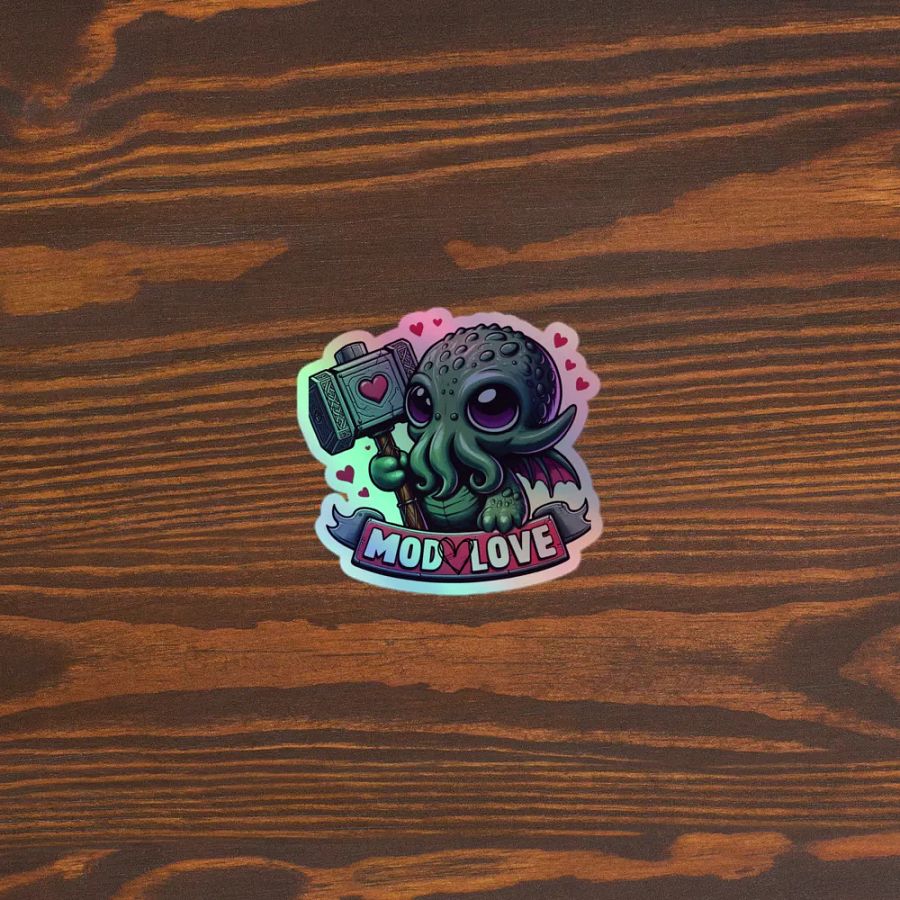Mod Love Holographic Sticker! product image (5)