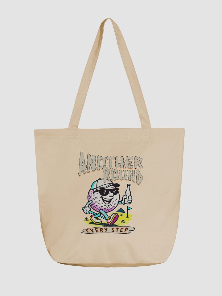 Another Round Every Step Golfing Eco-Friendly Tote Bag product image (5)