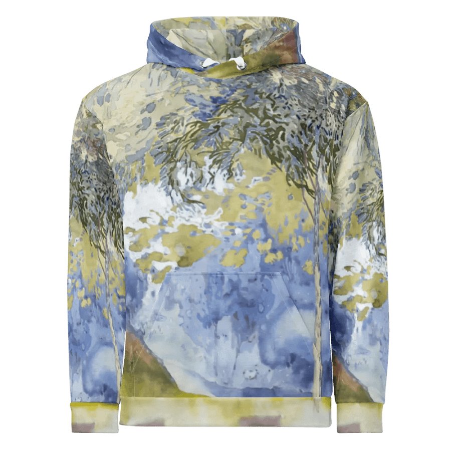 Boomrijk Landschap All-Over Print Recycled Unisex Hoodie product image (1)