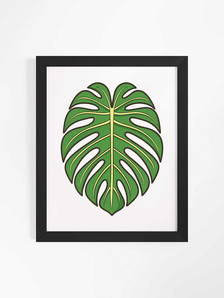 Monstera Majesty Framed Poster product image (1)