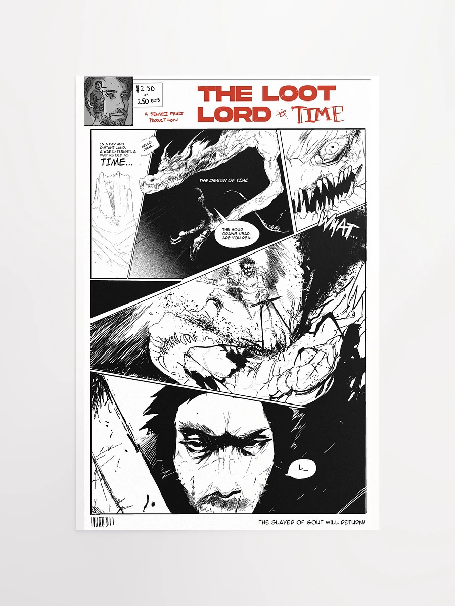 The Loot Lord vs Time Comic - Poster product image (10)
