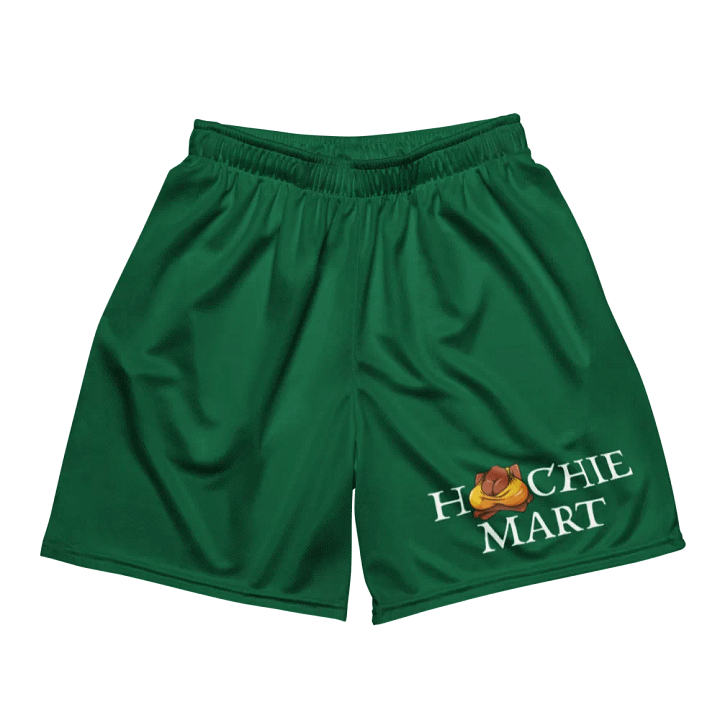 Hoochie Mart Unisex Mesh Shorts Emerald product image (2)