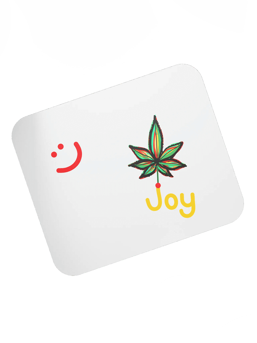 Joy Leaf White Mouse Pad product image (7)