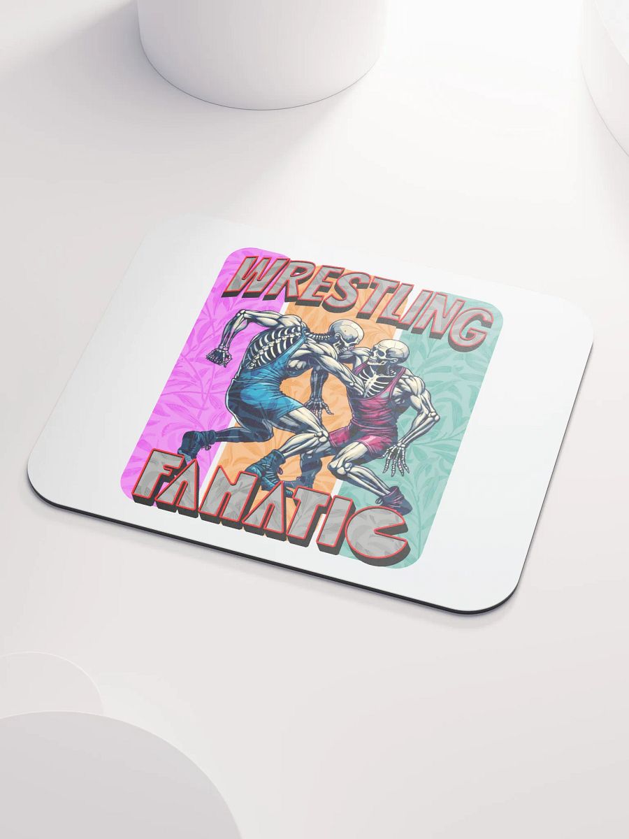 Wrestling Fanatic Skeleton Showdown Mouse Pad product image (3)