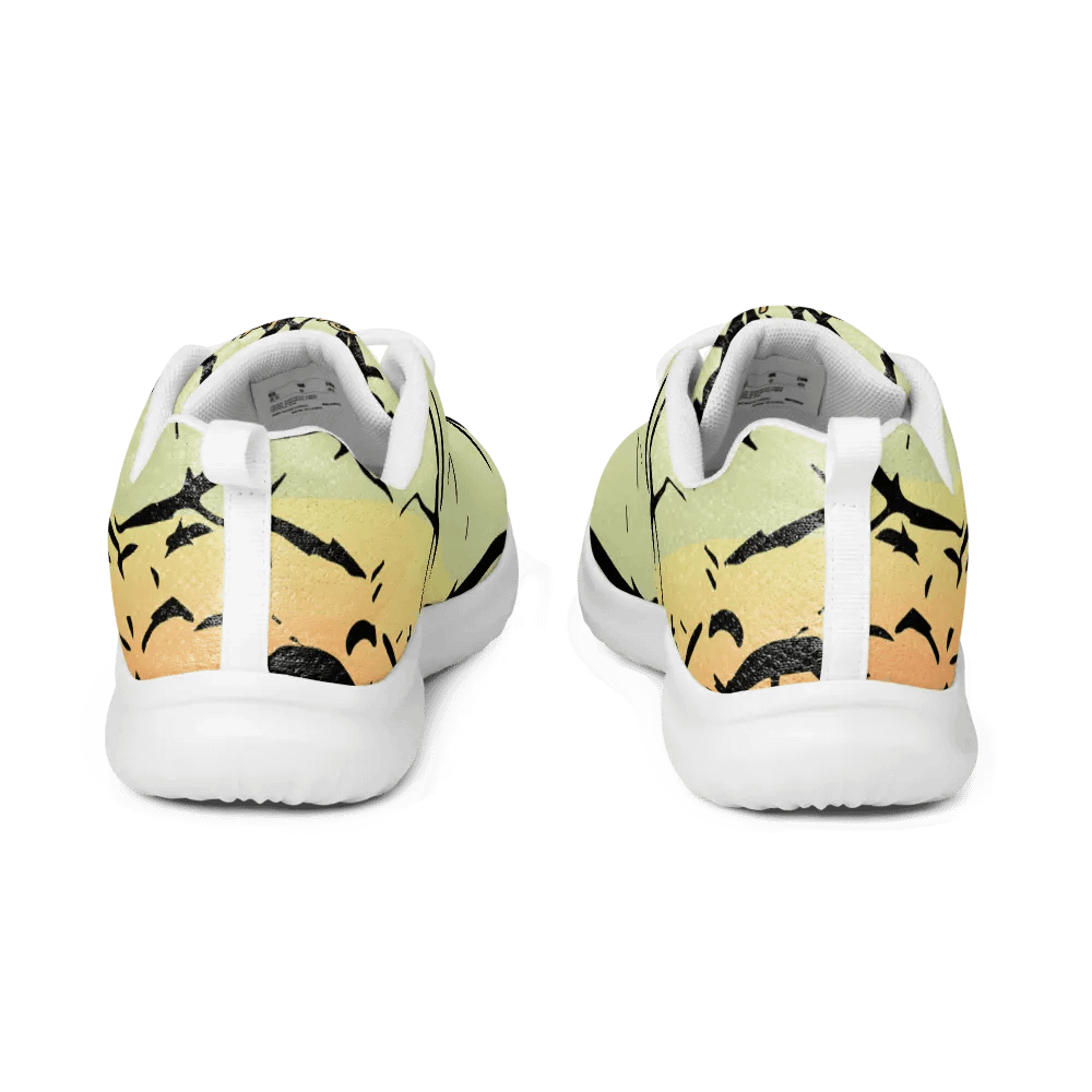 Men's Athletic Shoes by Allcolor 2007 /Stades Sport Sneaker/Enigma Lime-Orange product image (5)