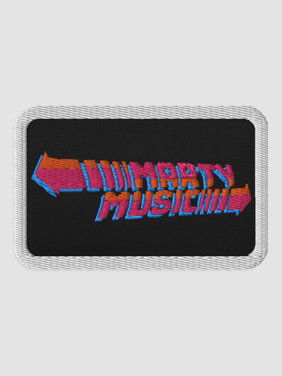 Marty Music Embroidered Patch product image (1)