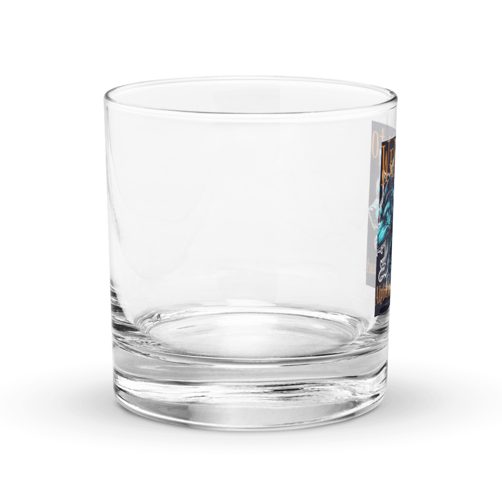 AlphaWolfKingdom Triple Wolf Rocks Glass product image (3)