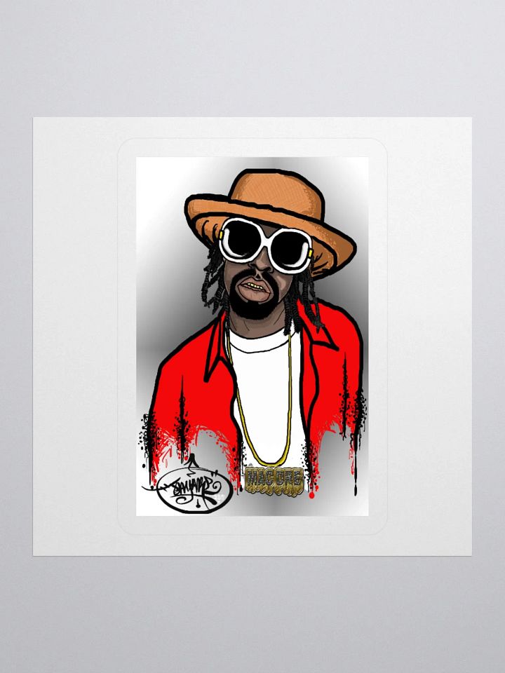 Mac Dre Hawaii Sticker product image (1)