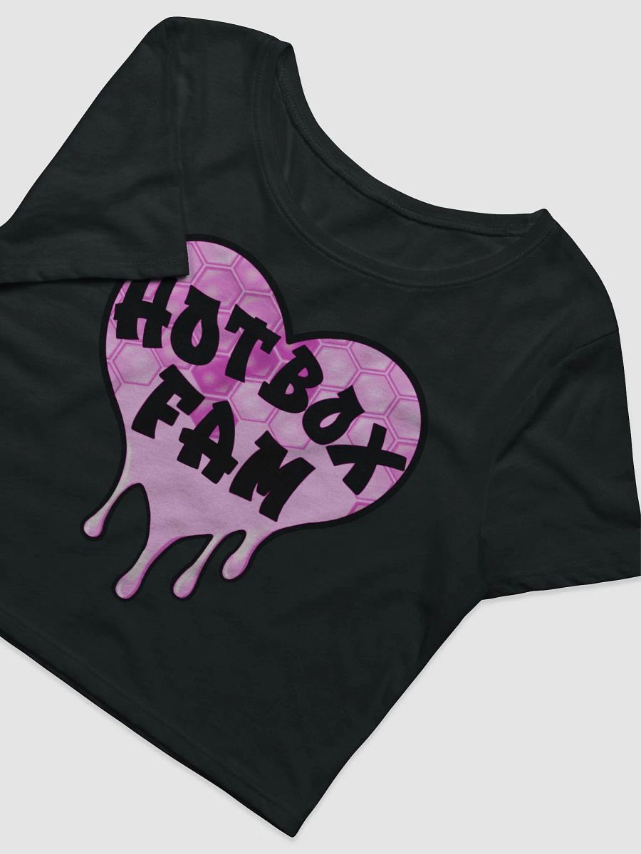 HOT BOX FAM PINK LOGO CROP TOP product image (3)