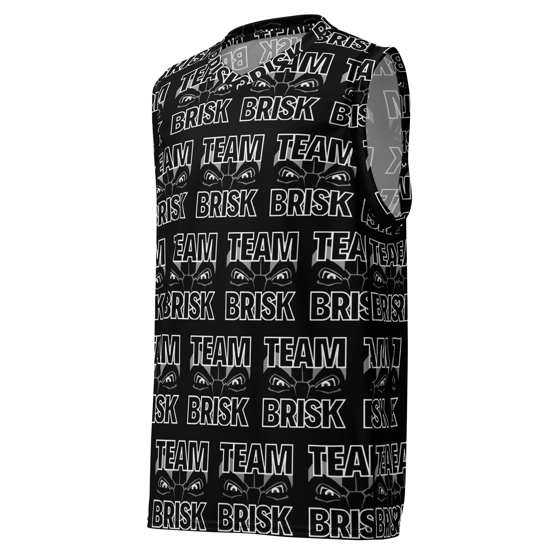 Team Brisk All Over Print Basketball Jersey product image (1)