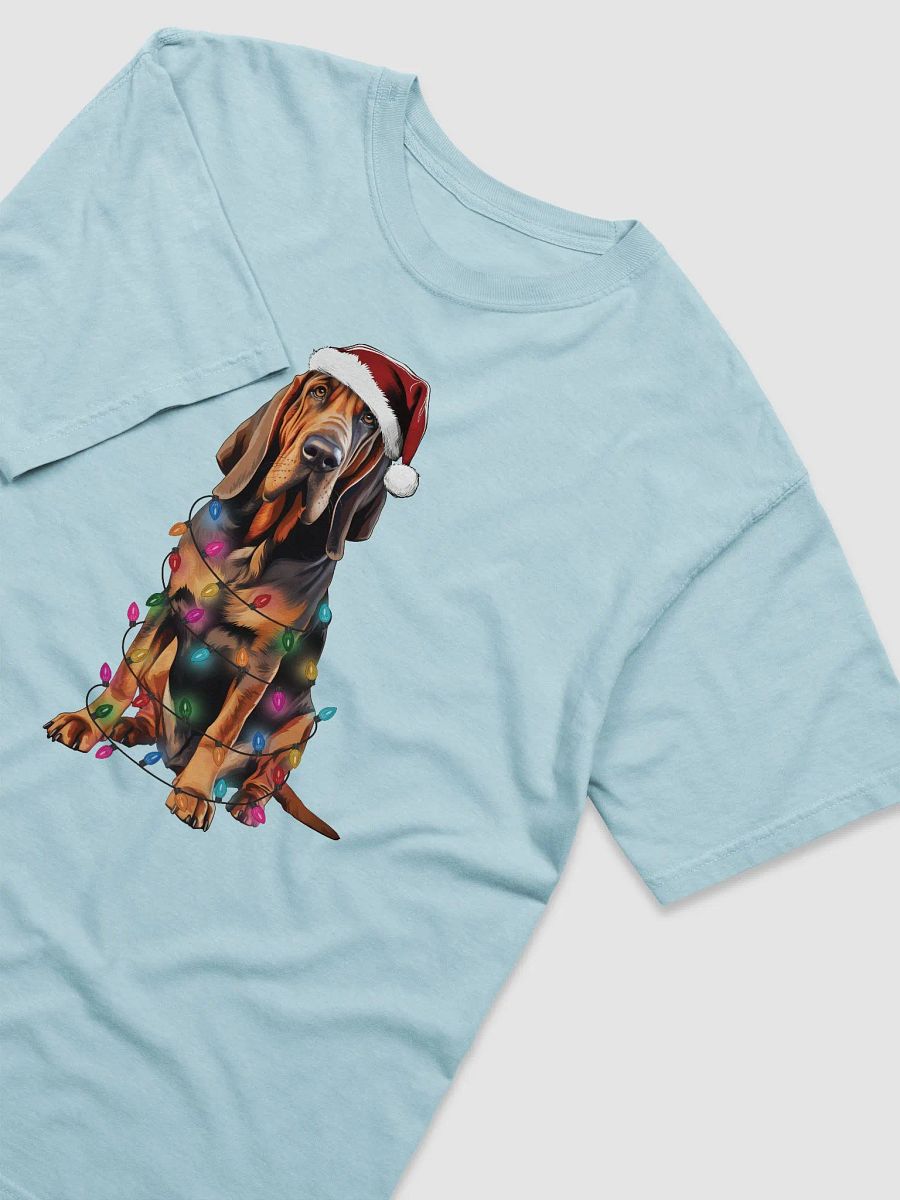 Funny Bloodhound(2) Christmas T-Shirt for Bloodhound Paw-rents product image (16)