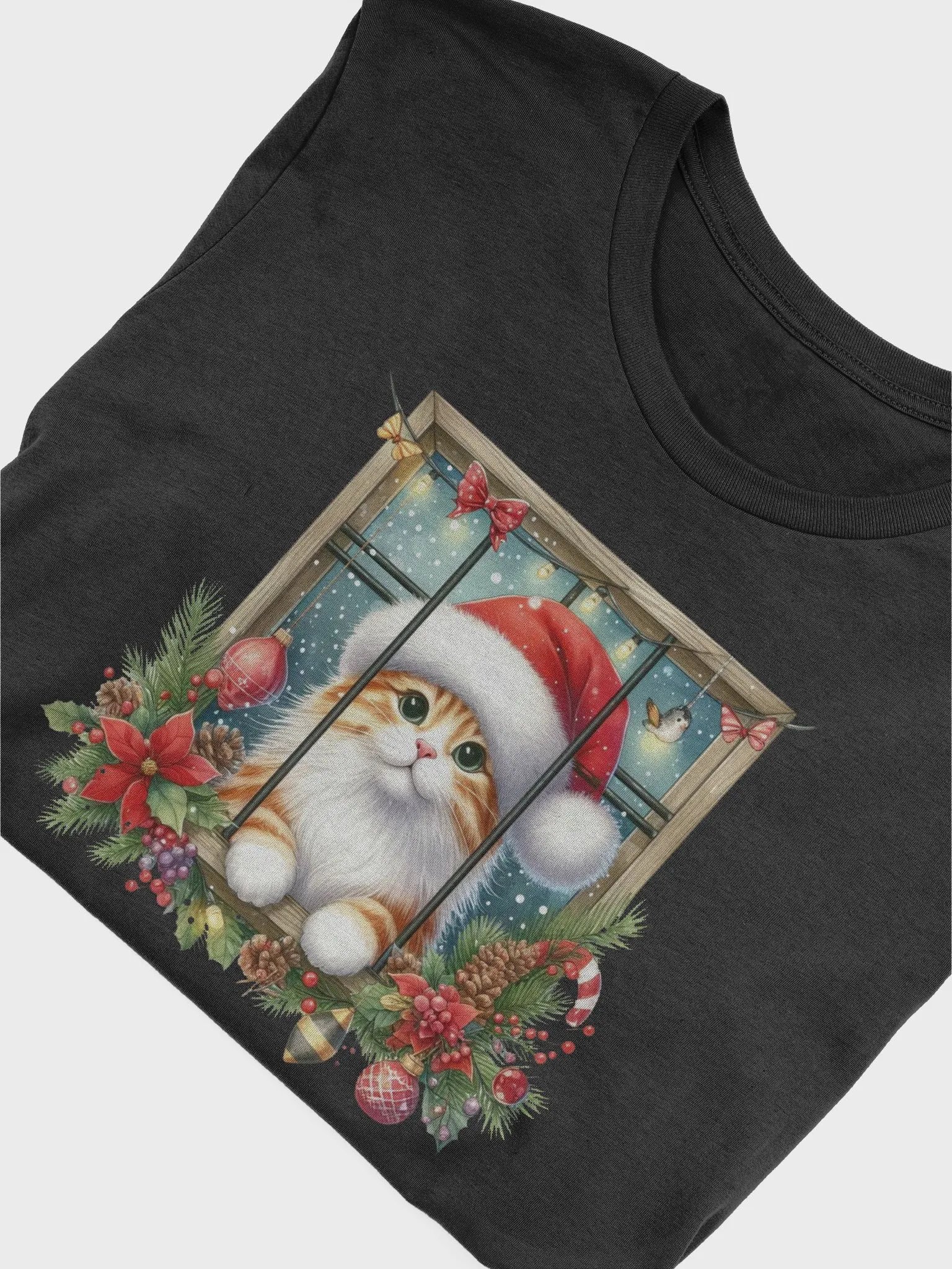 Christmas Cute Cat Window 05 product image (17)